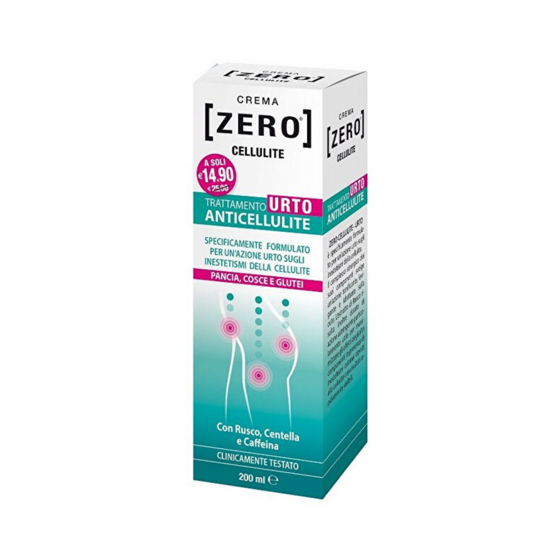 ZERO MACCHIE - Crema Zero Cellulite trattamento urto anticellulite 200ml